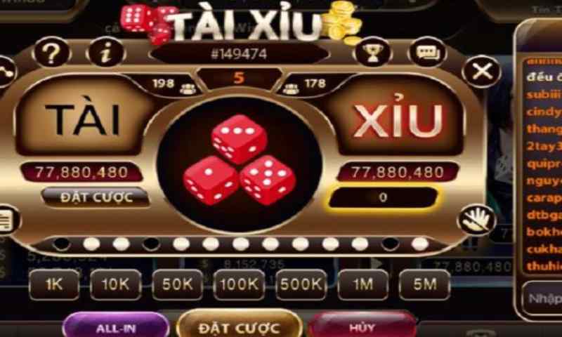 Game tài xỉu online tại vietvip đài loan