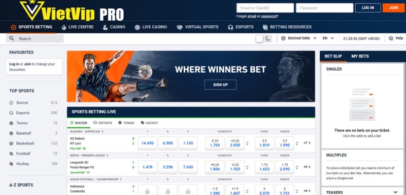 Giao diện game Vietvip Đài Loan được thiết kế tinh tế và hiện đại