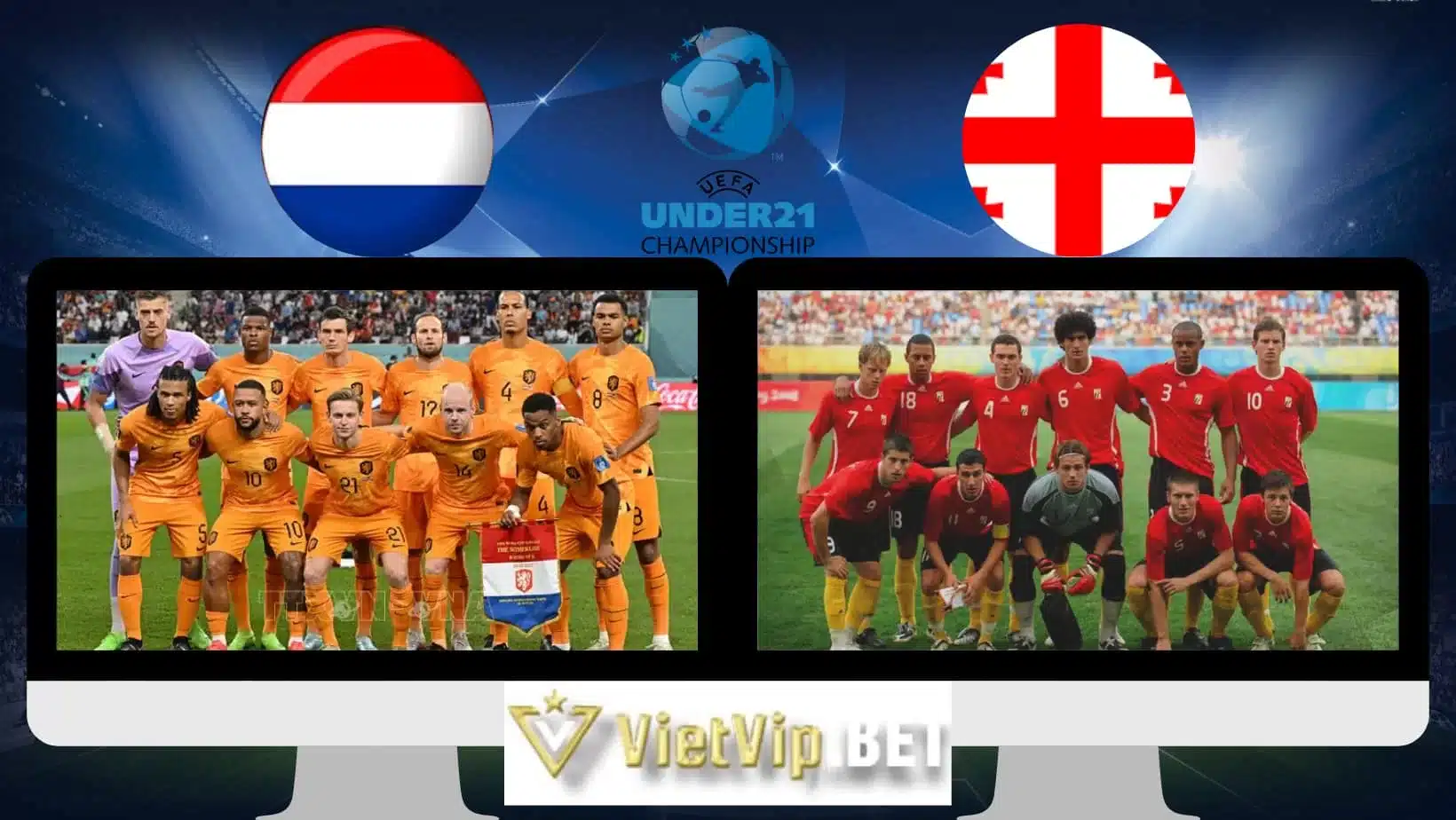 Soi kèo U21 Hà Lan vs U21 Georgia 27/6/2023 - Đội hình dự kiến