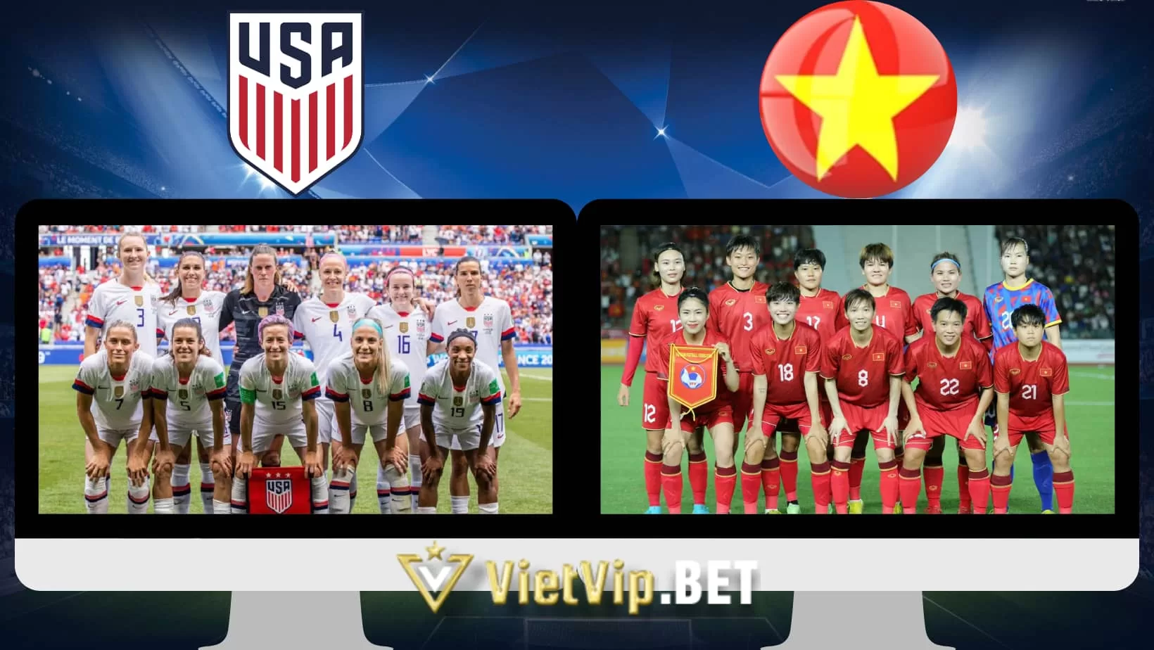 Soi kèo Nữ Mỹ vs Nữ Việt Nam 21/7/2023 - Đội hình dự kiến