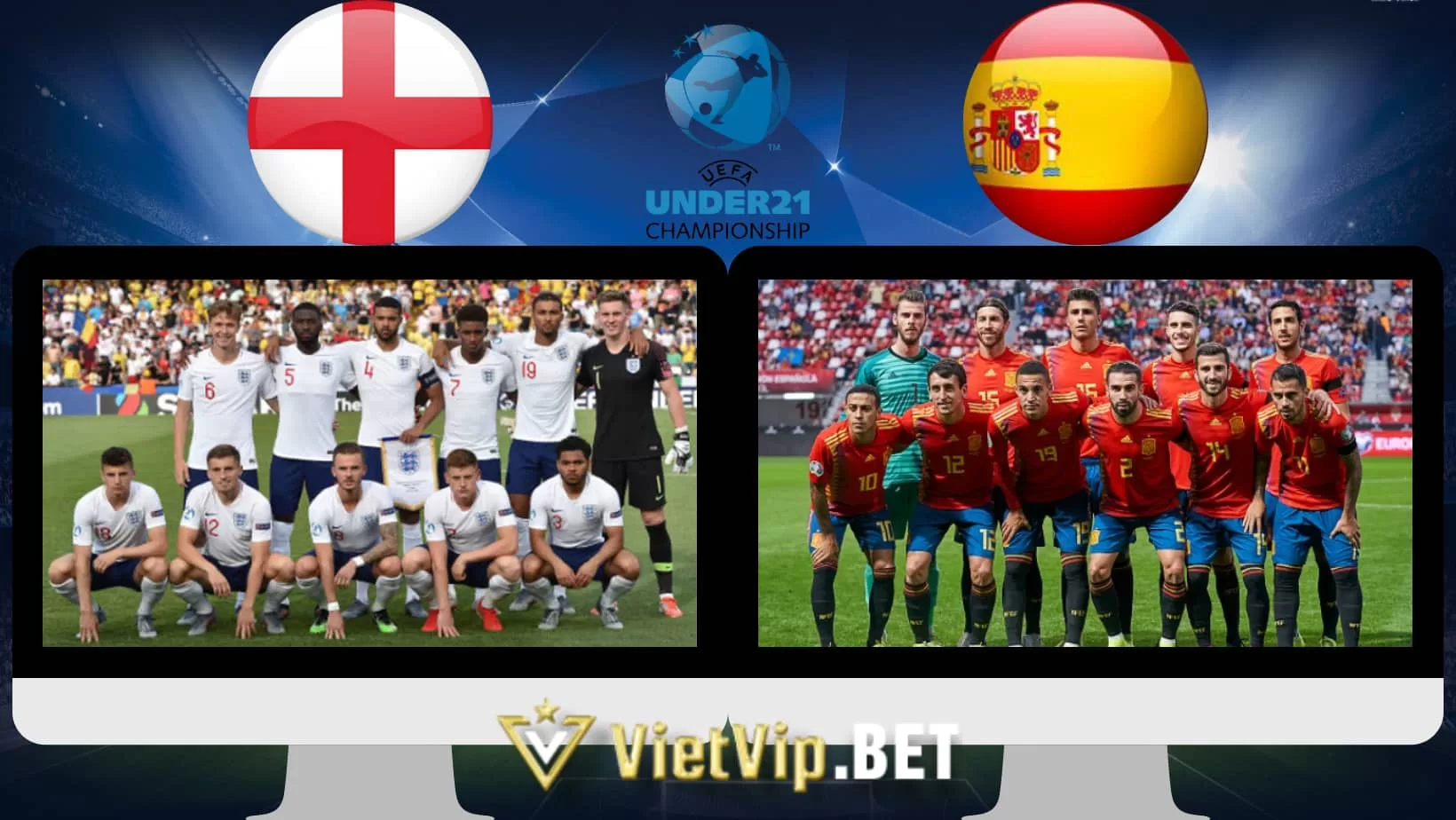 Soi kèo U21 Anh vs U21 Tây Ban Nha - Đội hình dự kiến
